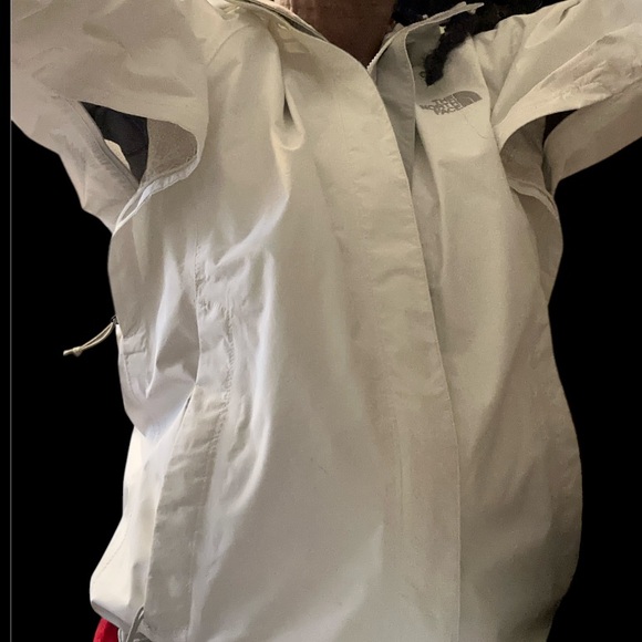 White The North Face Rain/Wind Proof jacket HYVENT - Picture 9 of 9